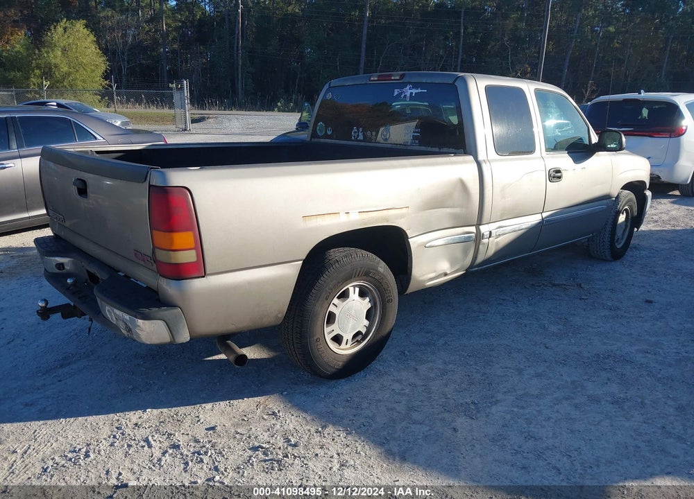 2002 GMC SIERRA 1500 SLE VIN: 2GTEC19V721251249