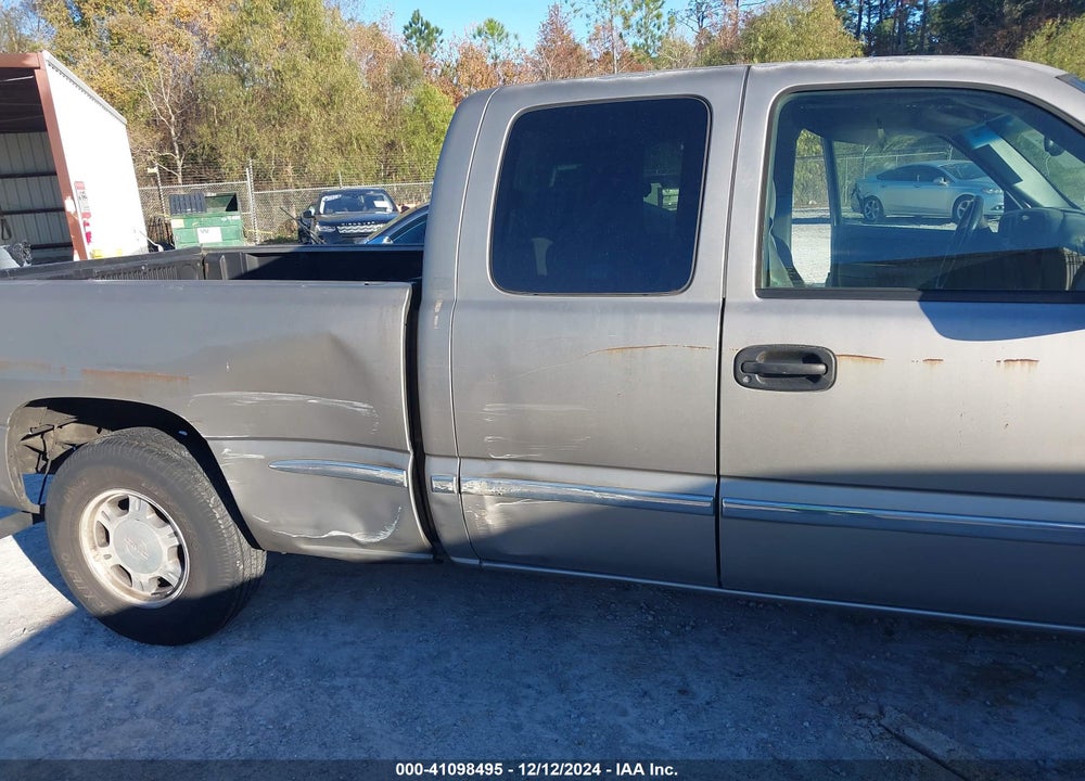 2002 GMC SIERRA 1500 SLE VIN: 2GTEC19V721251249