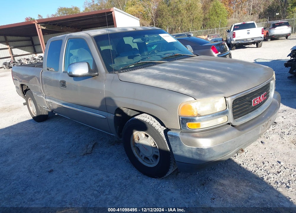 2002 GMC SIERRA 1500 SLE VIN: 2GTEC19V721251249