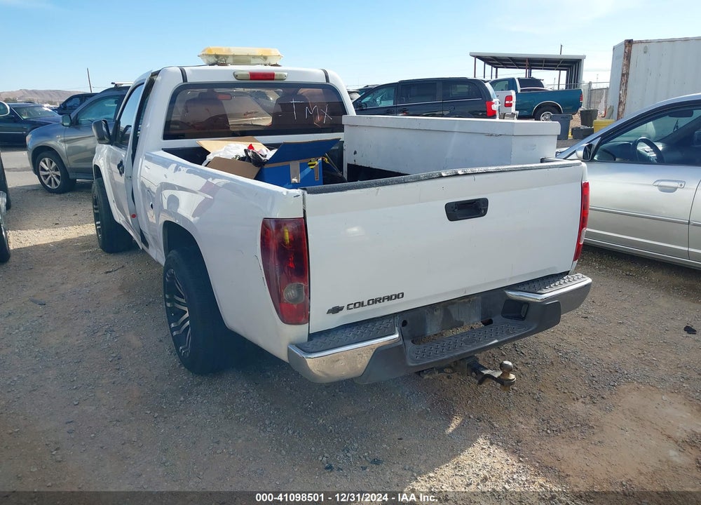 2007 CHEVROLET COLORADO WORK TRUCK VIN: 1GCCS149978169547