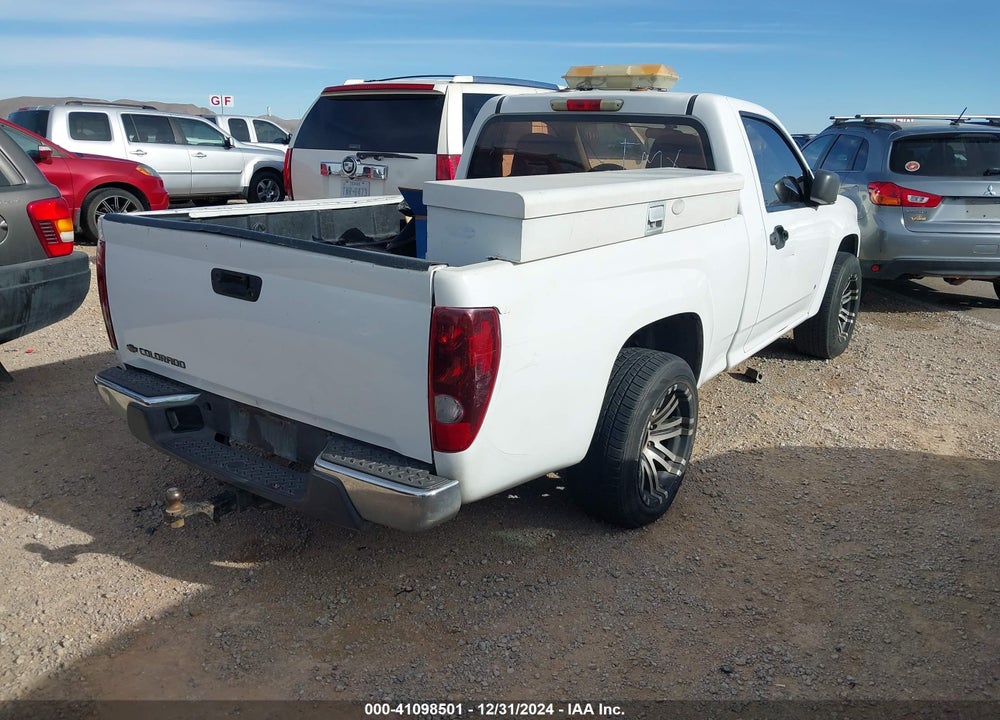 2007 CHEVROLET COLORADO WORK TRUCK VIN: 1GCCS149978169547