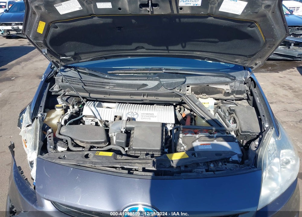 2011 TOYOTA PRIUS TWO VIN: JTDKN3DU4B0280811