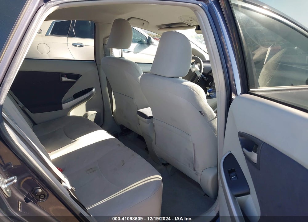 2011 TOYOTA PRIUS TWO VIN: JTDKN3DU4B0280811