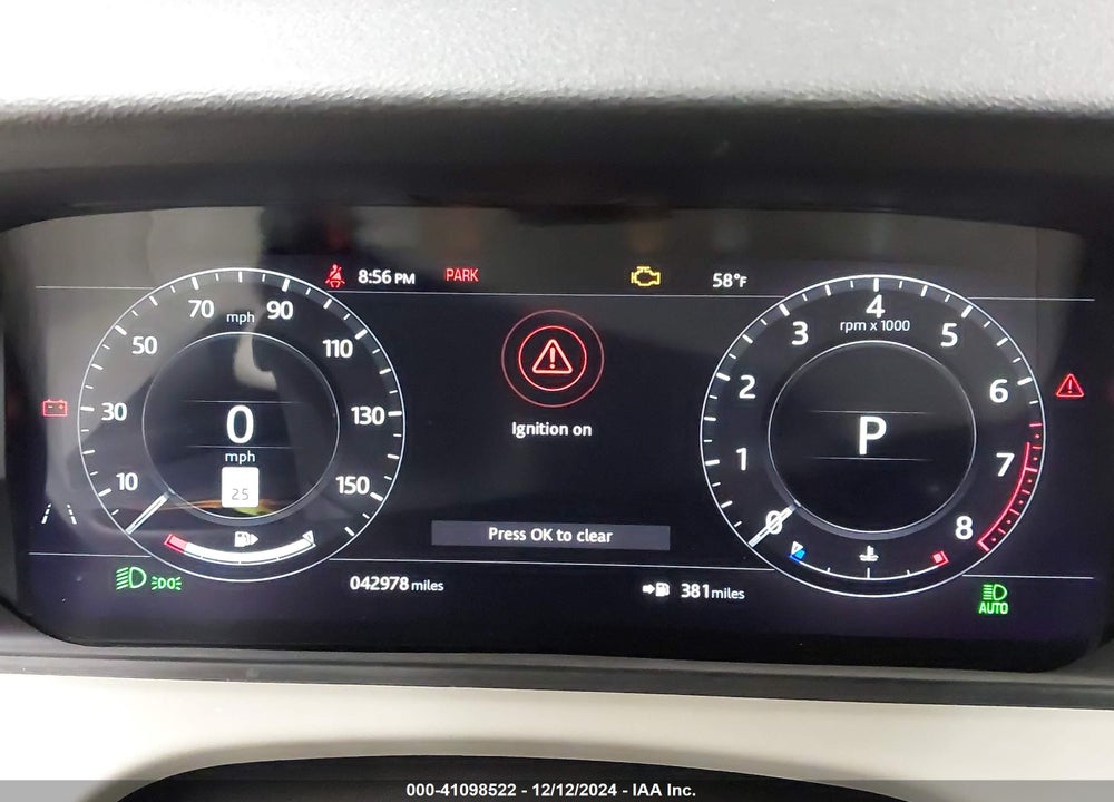 2019 LAND ROVER RANGE ROVER VELAR P250 S VIN: SALYB2EX8KA234570
