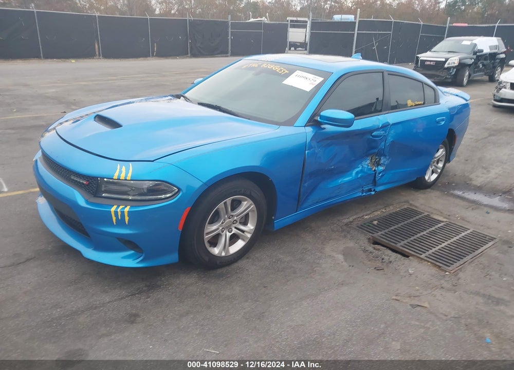 2019 DODGE CHARGER VIN: 2C3CDXHG6KH685572