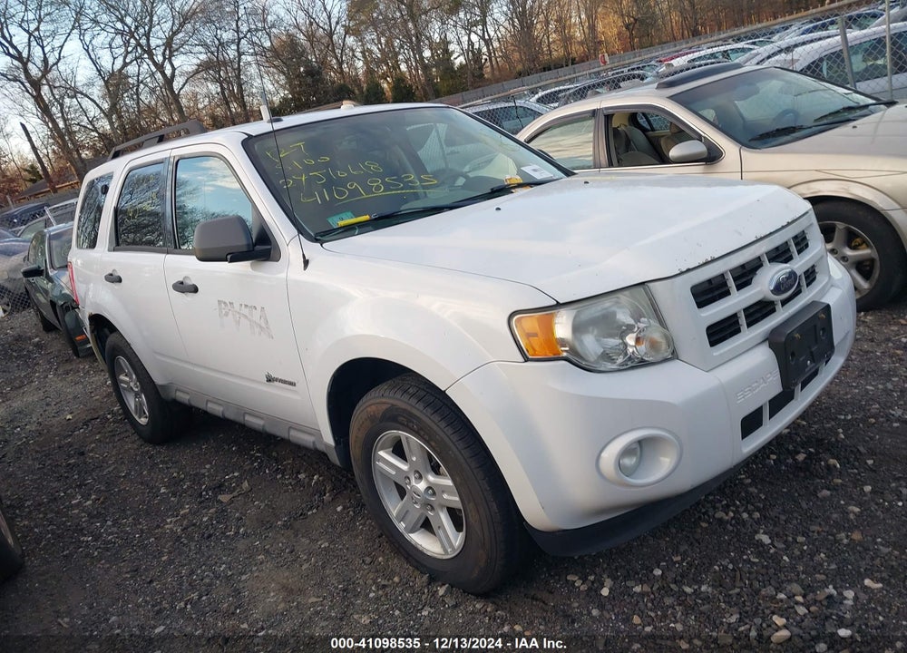 2009 FORD ESCAPE HYBRID LIMITED VIN: 1FMCU59389KC41376