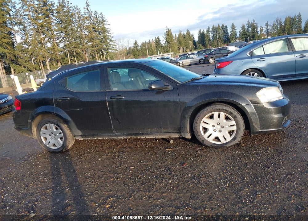 2014 DODGE AVENGER SE VIN: 1C3CDZAB8EN216585