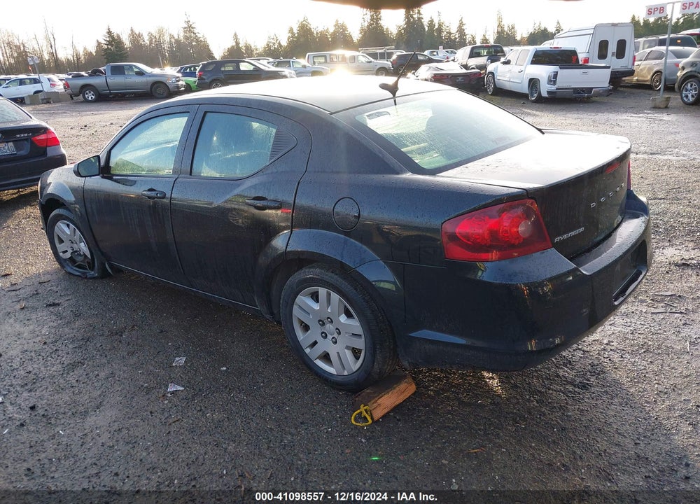 2014 DODGE AVENGER SE VIN: 1C3CDZAB8EN216585