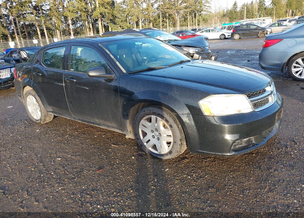 2014 DODGE AVENGER SE VIN: 1C3CDZAB8EN216585