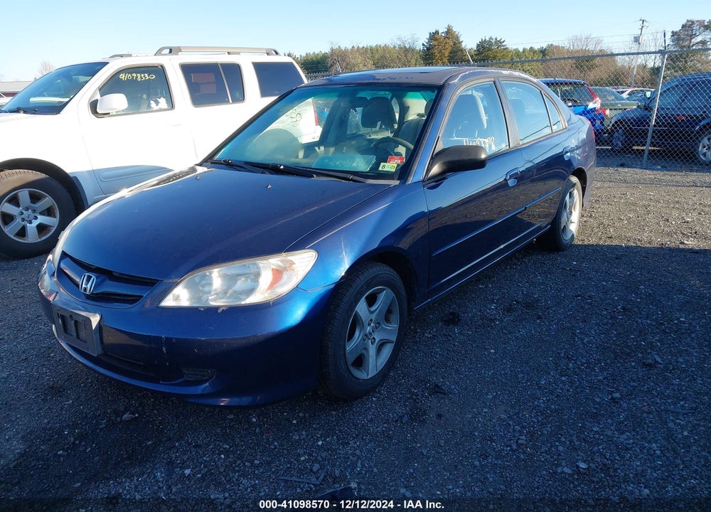 2004 HONDA CIVIC EX VIN: 2HGES26824H550232