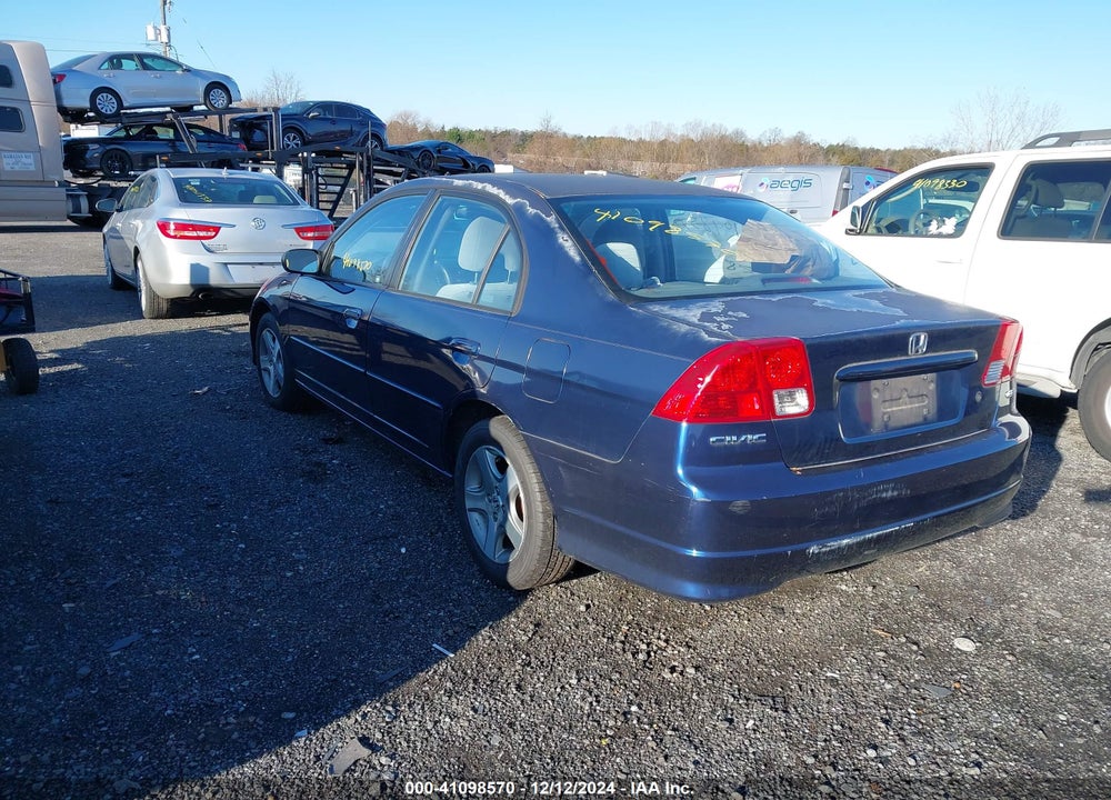 2004 HONDA CIVIC EX VIN: 2HGES26824H550232
