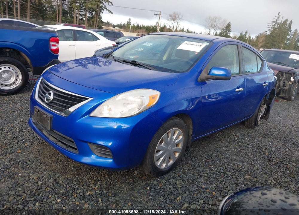 2012 NISSAN VERSA 1.6 SV VIN: 3N1CN7AP7CL865657