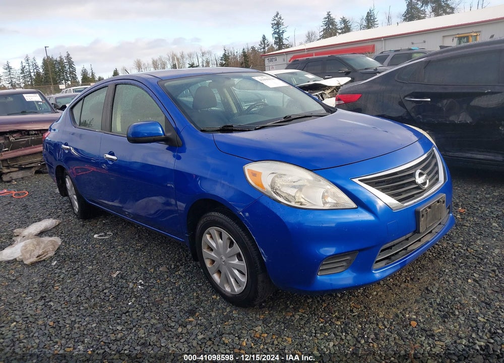 2012 NISSAN VERSA 1.6 SV VIN: 3N1CN7AP7CL865657