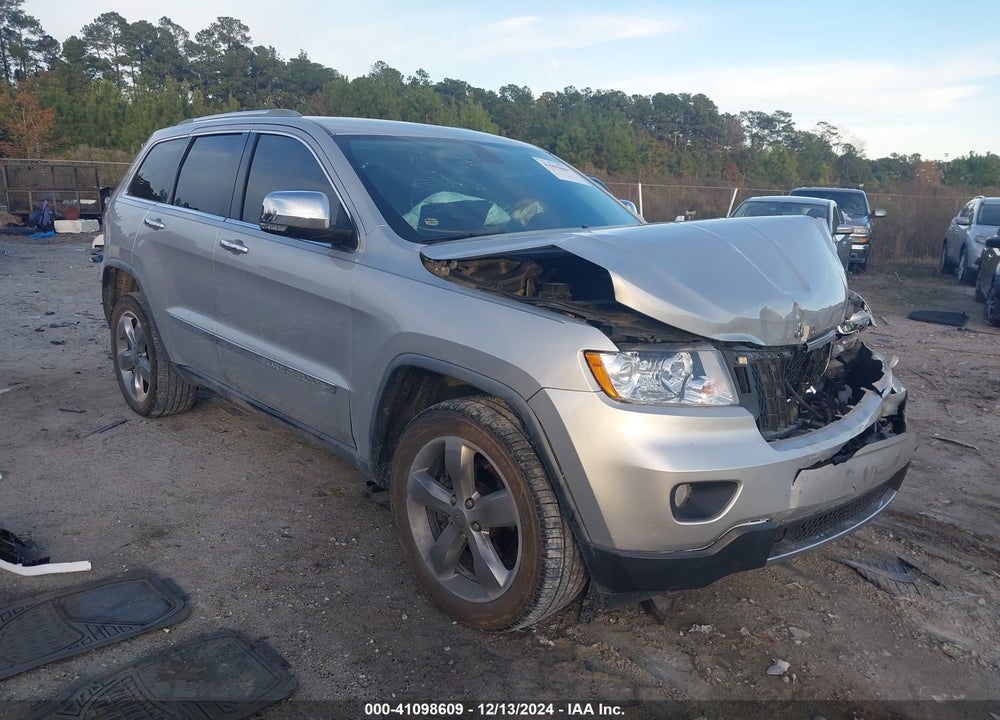 2012 JEEP GRAND CHEROKEE OVERLAND VIN: 1C4RJECGXCC157385
