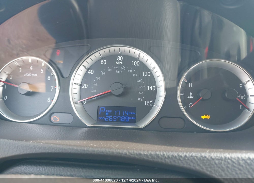 2010 HYUNDAI SONATA GLS VIN: 5NPET4AC3AH658381
