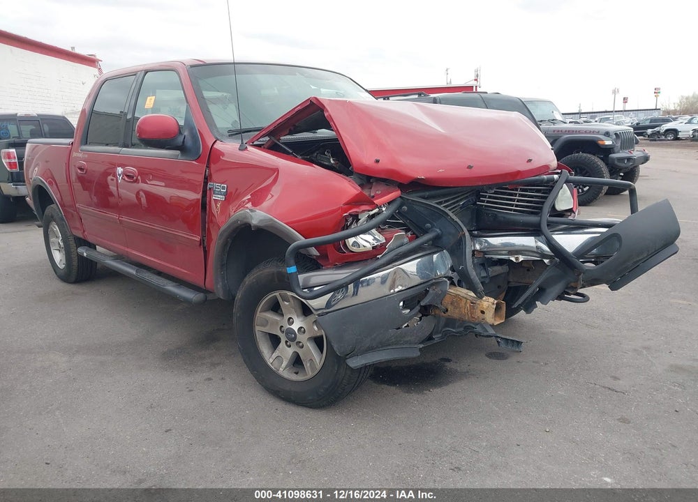 2002 FORD F-150 LARIAT/XLT VIN: 1FTRW08L02KD29258