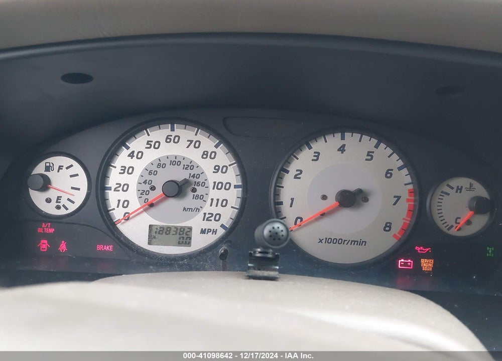 2001 NISSAN PATHFINDER SE VIN: JN8DR07Y31W507769