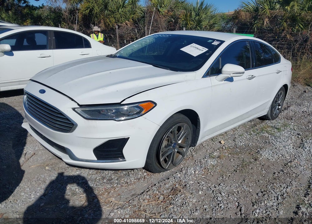 2019 FORD FUSION SEL VIN: 3FA6P0CD8KR138835