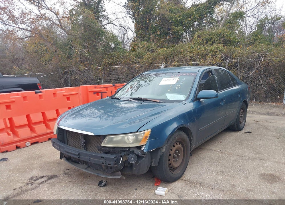 2006 HYUNDAI SONATA VIN: 5NPET46C76H168039