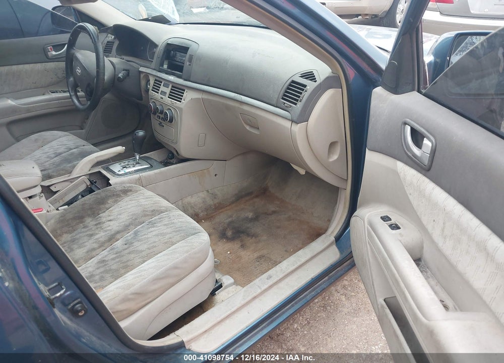 2006 HYUNDAI SONATA VIN: 5NPET46C76H168039