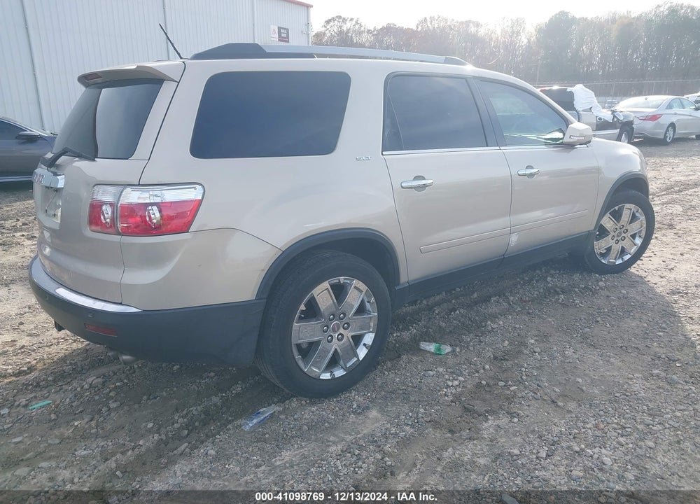 2010 GMC ACADIA SLT-2 VIN: 1GKLRNED0AJ147592