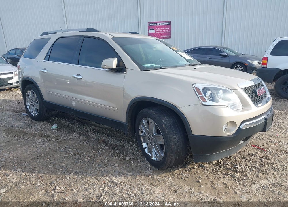2010 GMC ACADIA SLT-2 VIN: 1GKLRNED0AJ147592