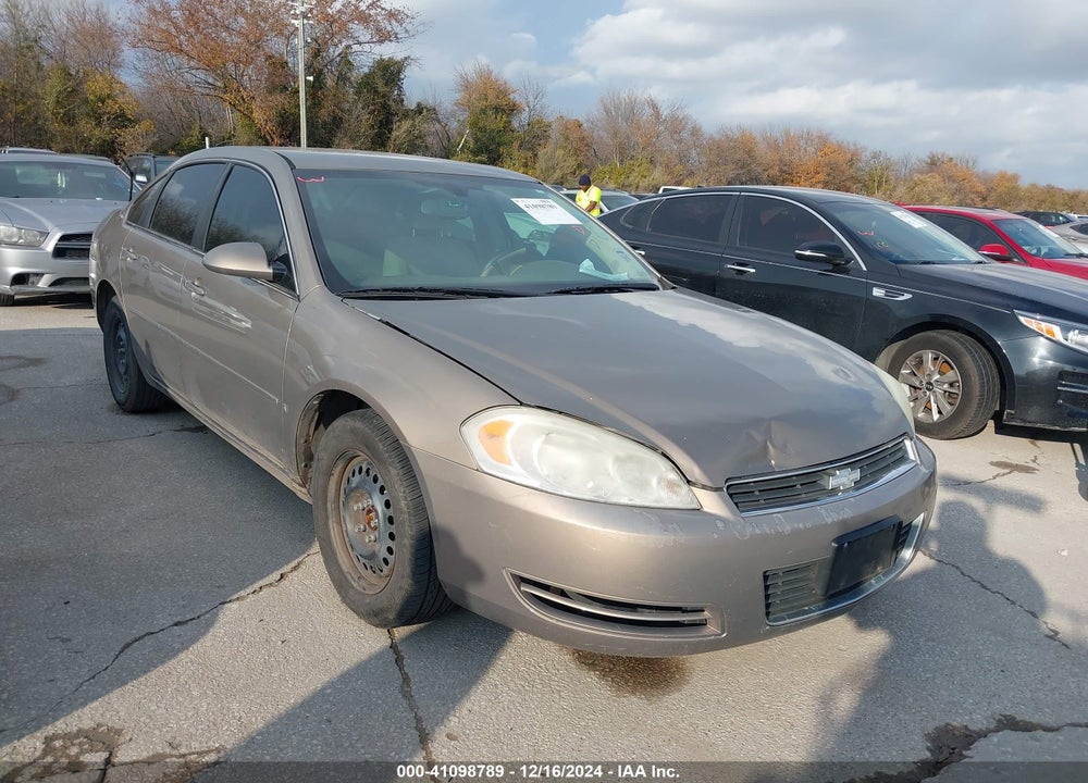 2007 CHEVROLET IMPALA LS VIN: 2G1WB58K479242502