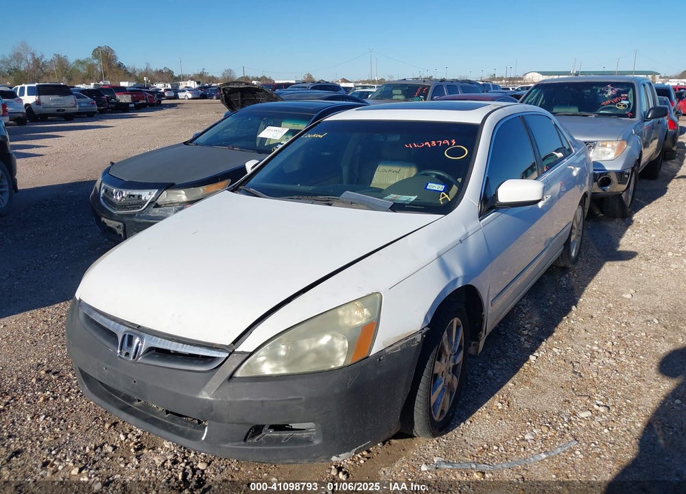 2007 HONDA ACCORD 3.0 EX VIN: 1HGCM66507A055481