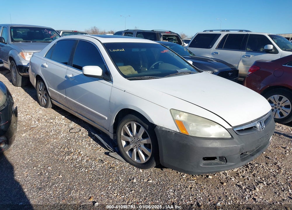 2007 HONDA ACCORD 3.0 EX VIN: 1HGCM66507A055481
