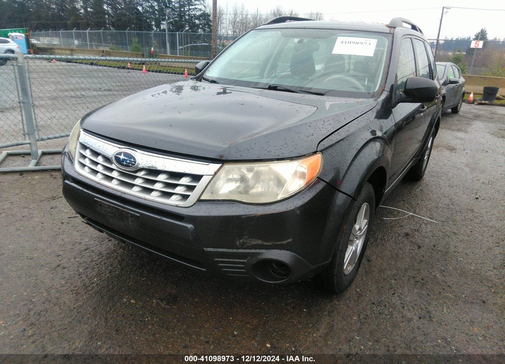 2011 SUBARU FORESTER 2.5X VIN: JF2SHABC3BH711809