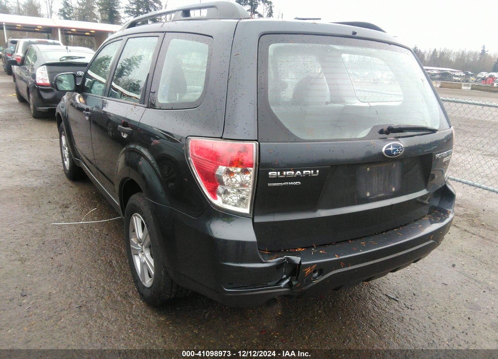 2011 SUBARU FORESTER 2.5X VIN: JF2SHABC3BH711809