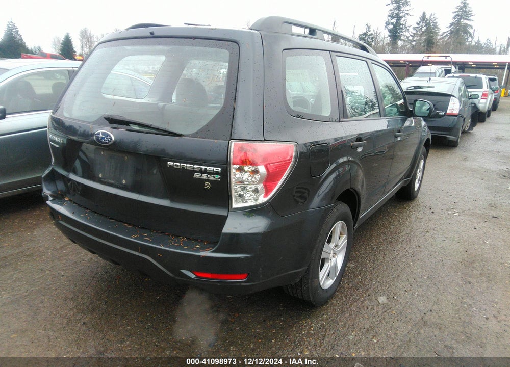 2011 SUBARU FORESTER 2.5X VIN: JF2SHABC3BH711809