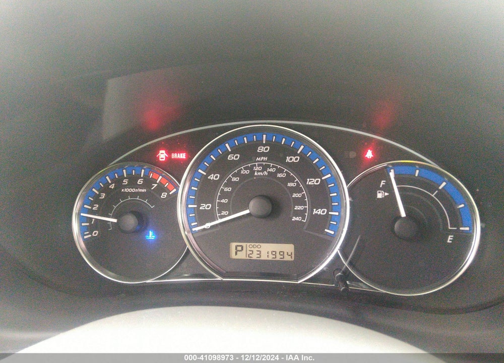 2011 SUBARU FORESTER 2.5X VIN: JF2SHABC3BH711809