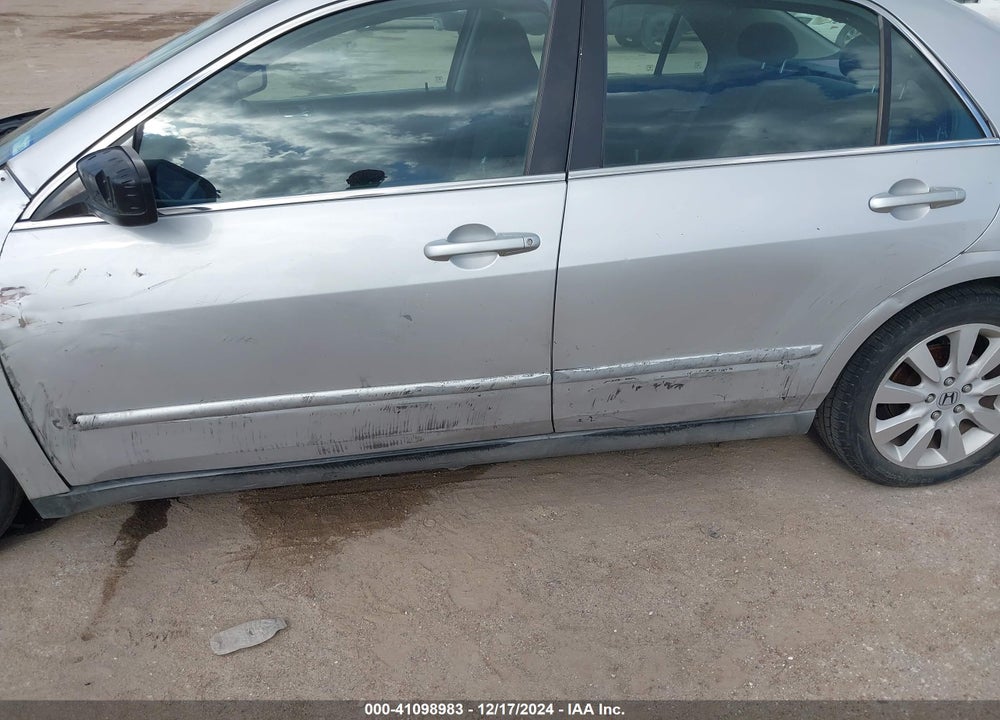 2007 HONDA ACCORD 3.0 LX VIN: 1HGCM66377A005174