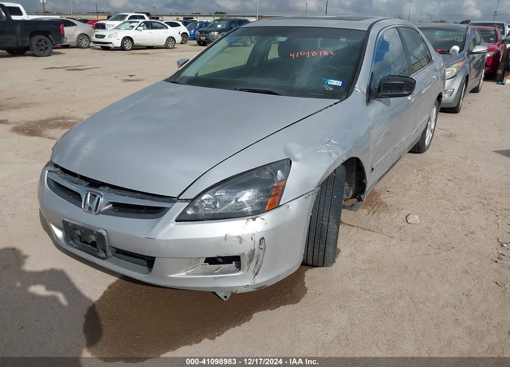 2007 HONDA ACCORD 3.0 LX VIN: 1HGCM66377A005174