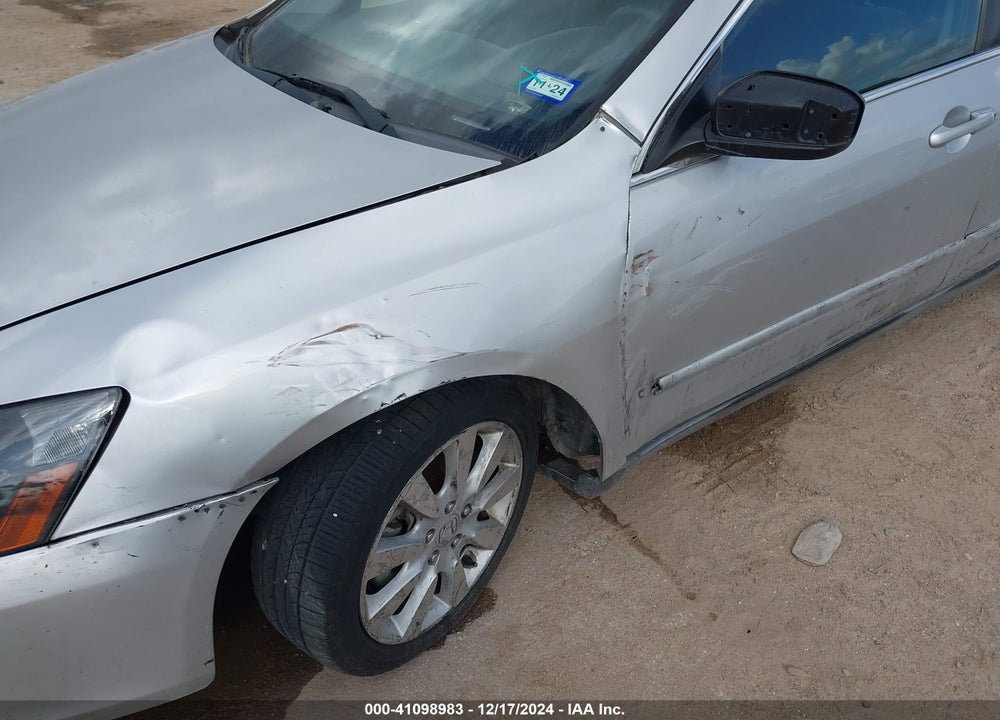 2007 HONDA ACCORD 3.0 LX VIN: 1HGCM66377A005174