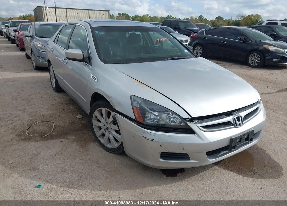 2007 HONDA ACCORD 3.0 LX VIN: 1HGCM66377A005174