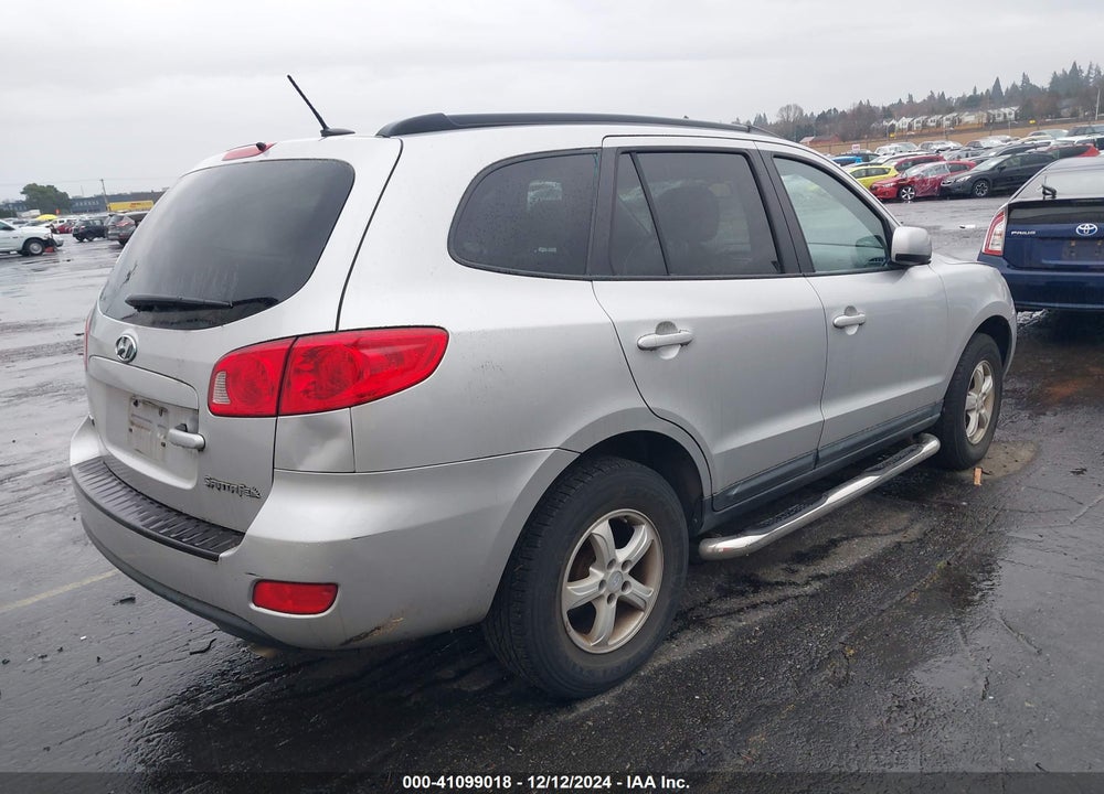 2008 HYUNDAI SANTA FE GLS VIN: 5NMSG13D48H157597