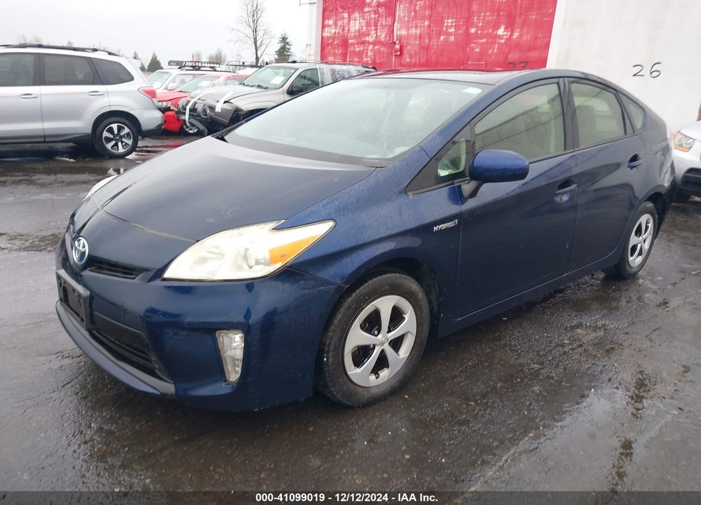 2012 TOYOTA PRIUS THREE VIN: JTDKN3DU5C1539480