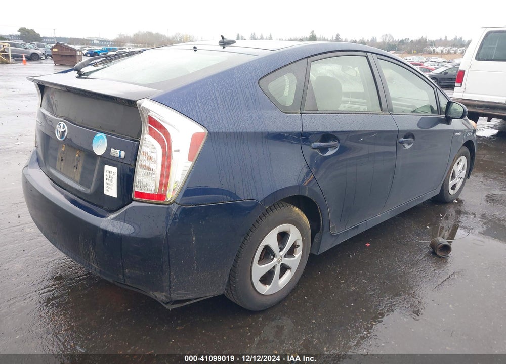 2012 TOYOTA PRIUS THREE VIN: JTDKN3DU5C1539480