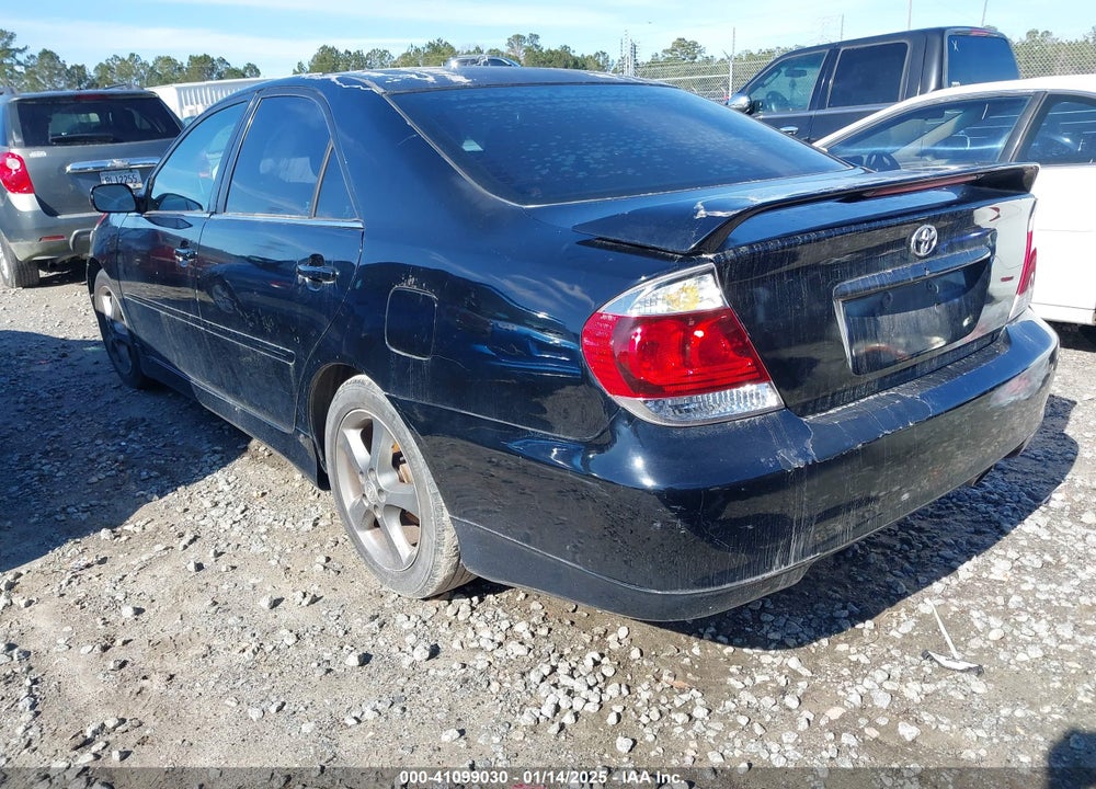 2005 TOYOTA CAMRY SE V6 VIN: 4T1BA30K85U509337