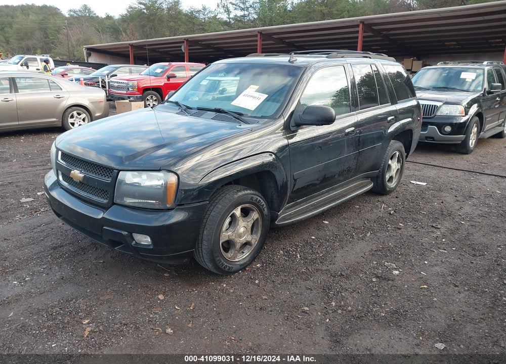 2008 CHEVROLET TRAILBLAZER LT VIN: 1GNDS13S182164105