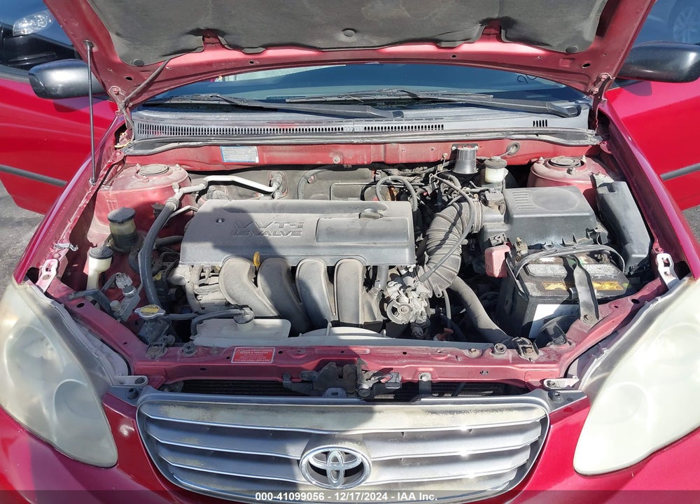 2003 TOYOTA COROLLA CE VIN: JTDBR32E230026449