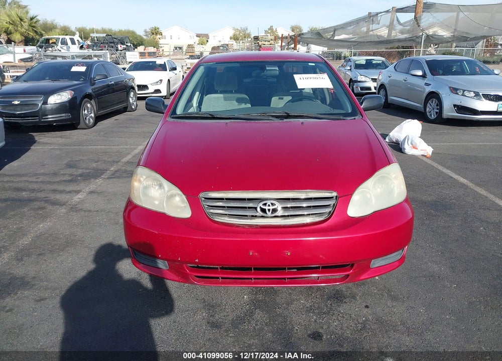 2003 TOYOTA COROLLA CE VIN: JTDBR32E230026449