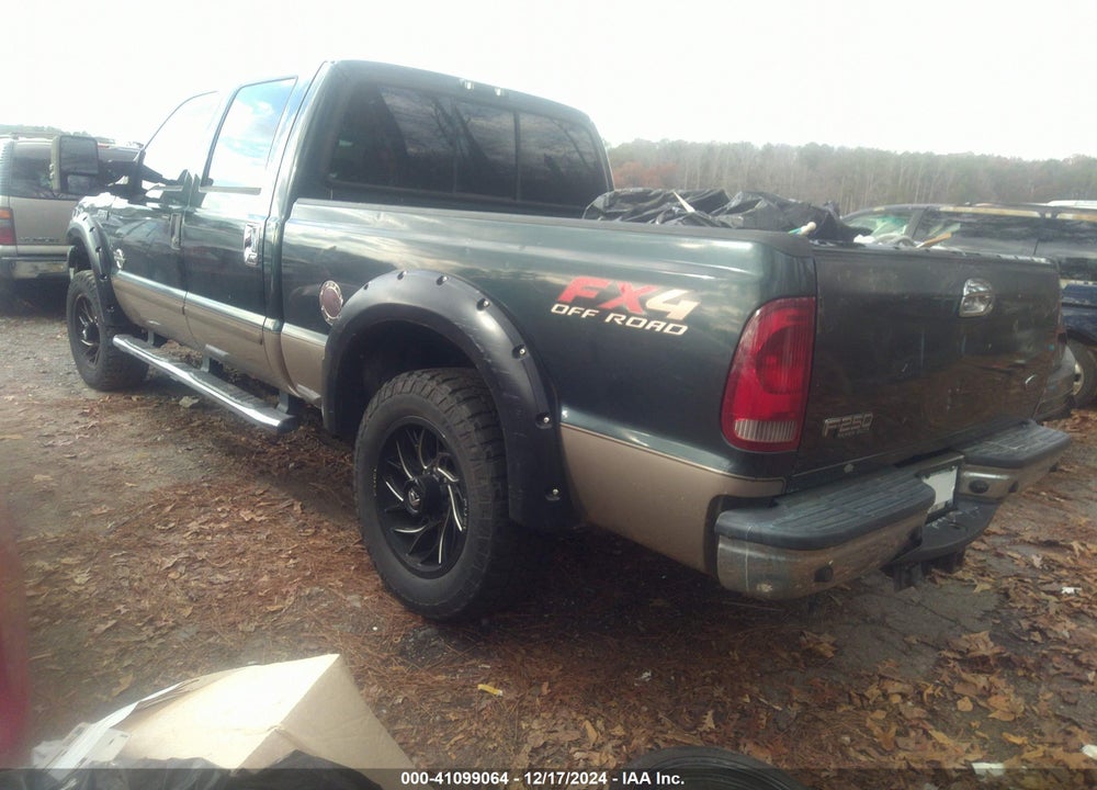 2004 FORD F-250 VIN: 1FTNW21P14EB77709