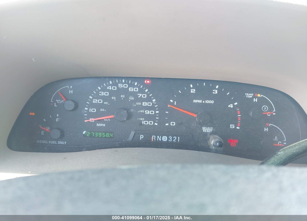 2004 FORD F-250 VIN: 1FTNW21P14EB77709