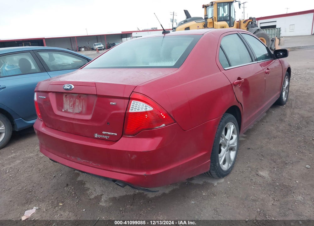 2012 FORD FUSION VIN: 3FAHP0HG5CR342943