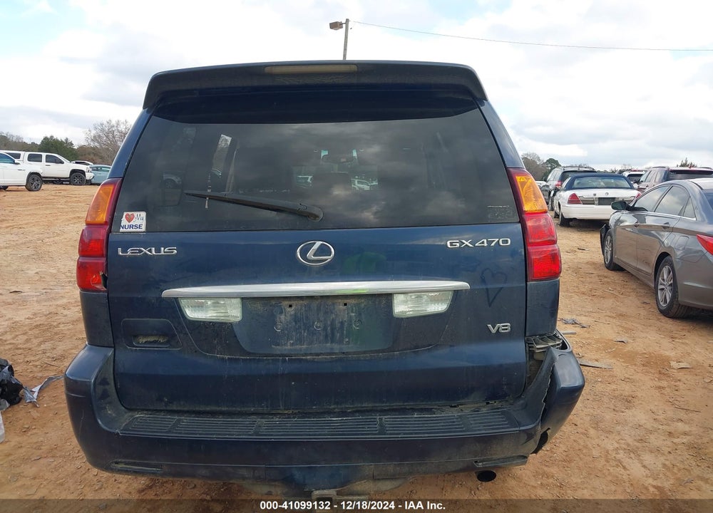 2005 LEXUS GX 470 VIN: JTJBT20XX50095504