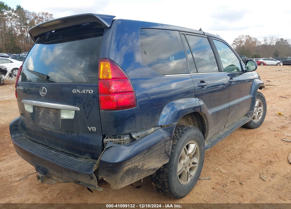2005 LEXUS GX 470 VIN: JTJBT20XX50095504