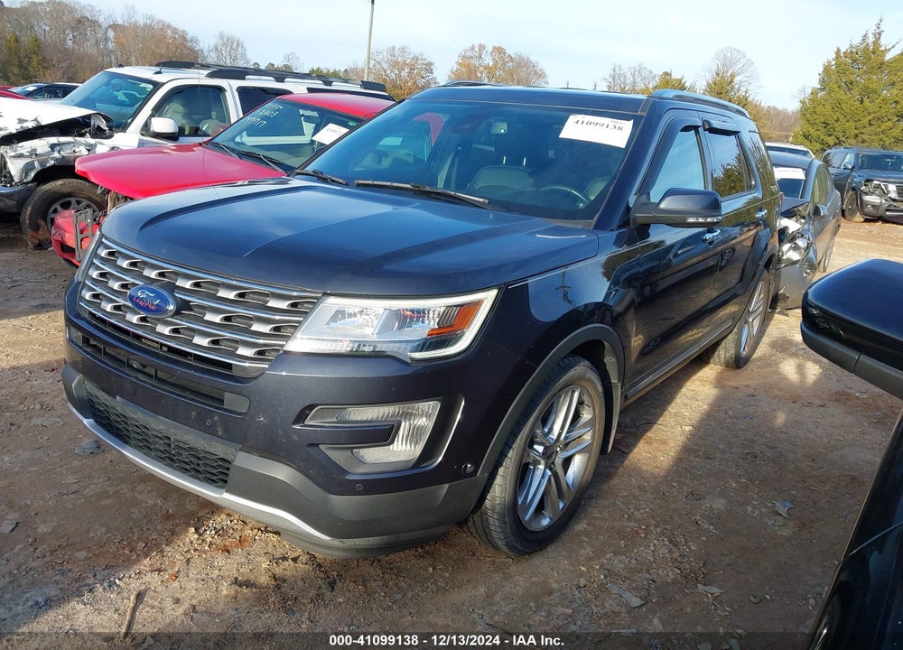 2017 FORD EXPLORER LIMITED VIN: 1FM5K7F87HGE26952